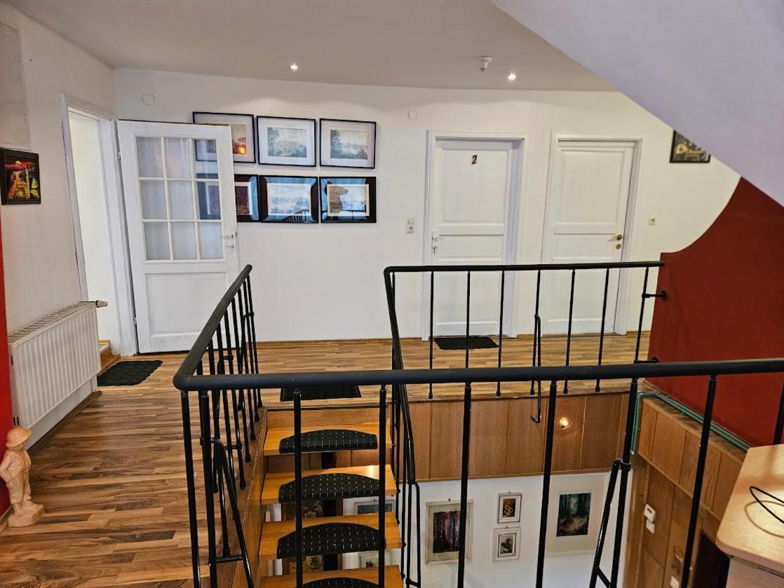 Pension Donaublick Grein 2 In Stifterstrasse19. المظهر الخارجي الصورة